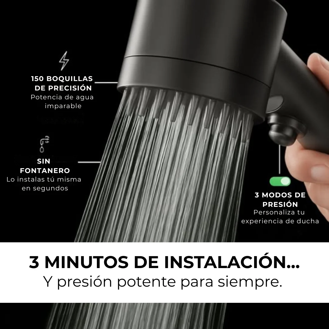 Cabezal de Ducha WaterPure